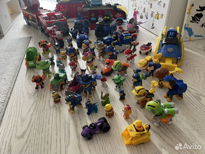 Щенячий патруль игрушки и база