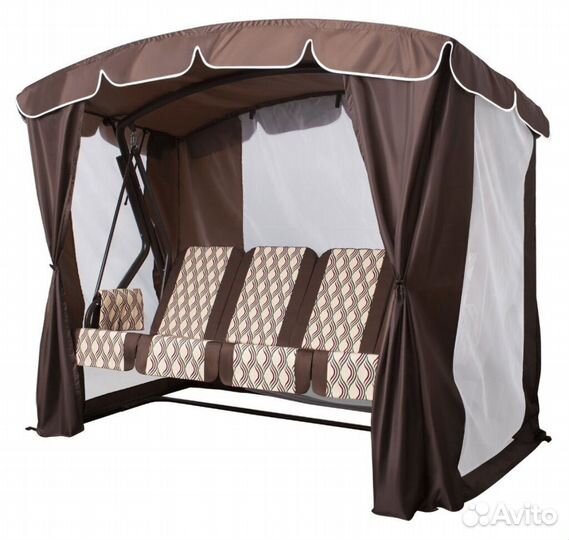 Качели садовые на 4 человека