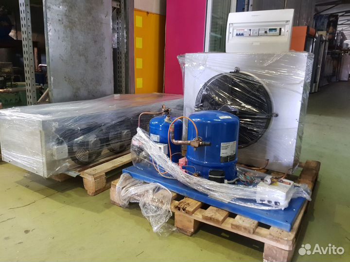 Холодильный агрегат на 70куб +5С