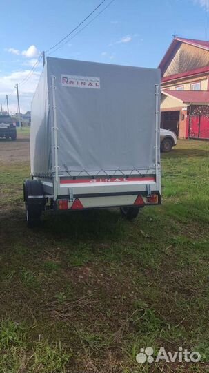 Прицеп легковой с удлинителем дешла
