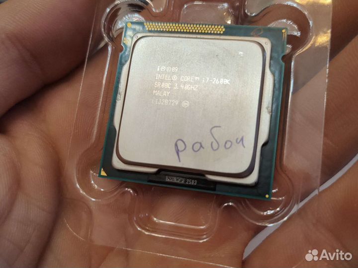 Процессор Intel core i7-2600k 3.8Ghz*8
