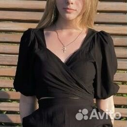 Топ черный y2k