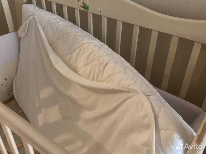 Детская кроватка с маятником Лель (с дефектами)