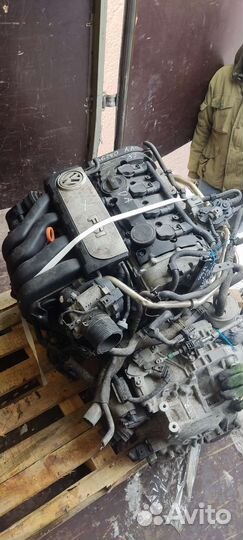 Двигатель Volkswagen Passat B6 BVY