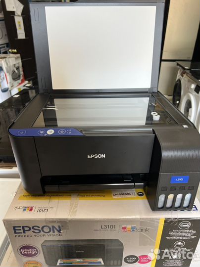 Мфу струйное Epson L3101 снпч 5760x1440dpi9.2стр/м