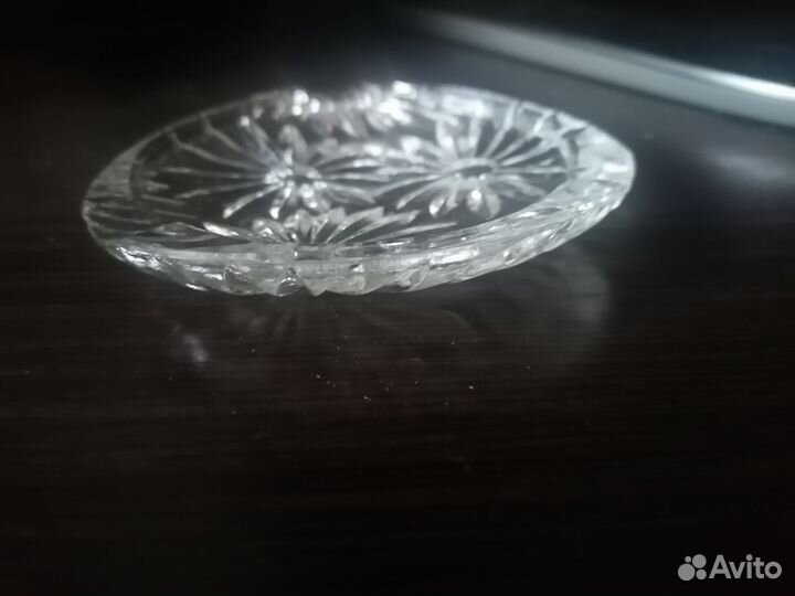 Хрустальная пепельница