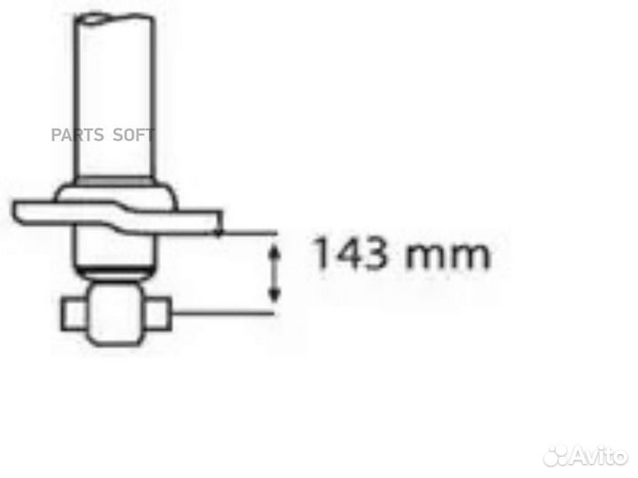 KYB 341281 Амортизатор hyundai sonata - R (98 )