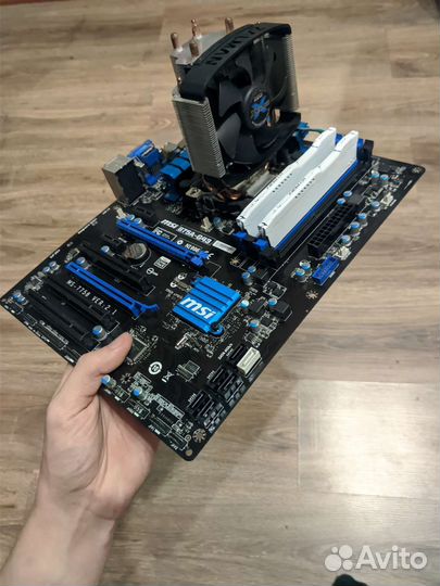 Комплект мать+проц+память