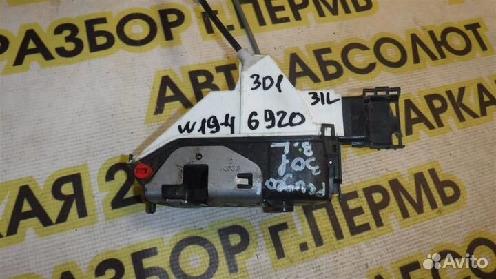 Замок двери задней левой Peugeot 301 2012