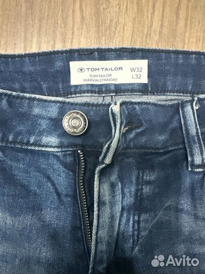 Джинсы tom tailor marvin streight w32 L32