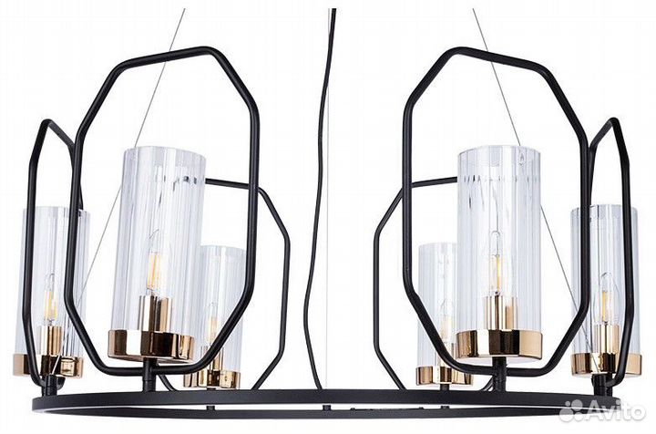 Подвесная люстра Arte Lamp Celaeno A7004SP-6BK