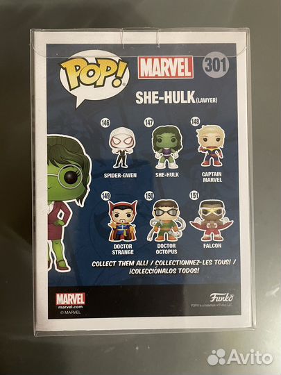 Фигурка Funko PopMarvel She Hulk Lawyer(eccc2018)