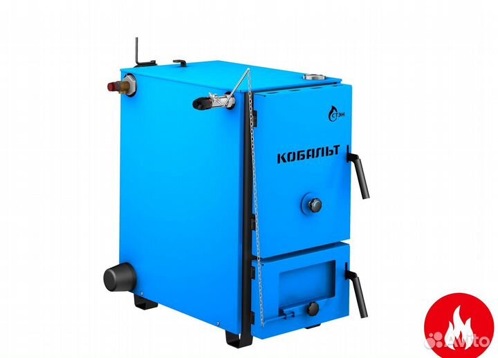 Твердотопливный котел кобальт 15