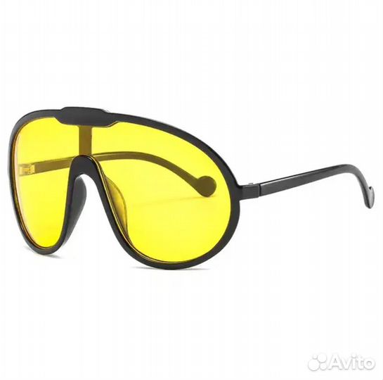 Очки Rick Owens Y2K (желтые)