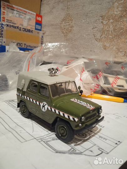 Модель автомобиля УАЗ-469