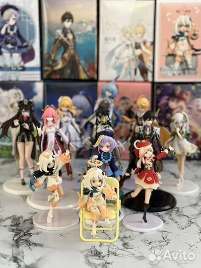 Аниме фигурки Геншин Импакт