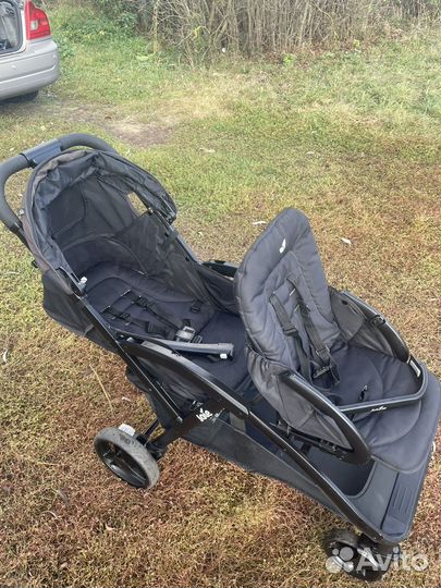 Коляска для двойни Joie Evalite Duo (Coal)