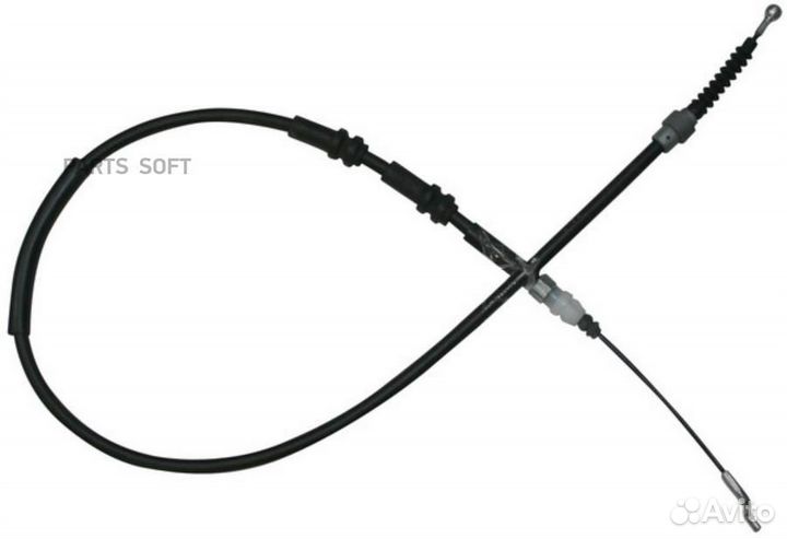 JP group 1170306300 Трос стояночного тормоза зад п