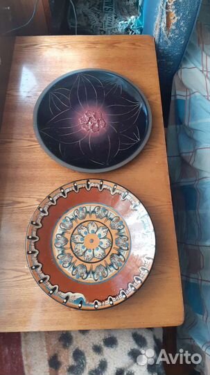 Тарелки декоративные на стенные цена за 2 штуки