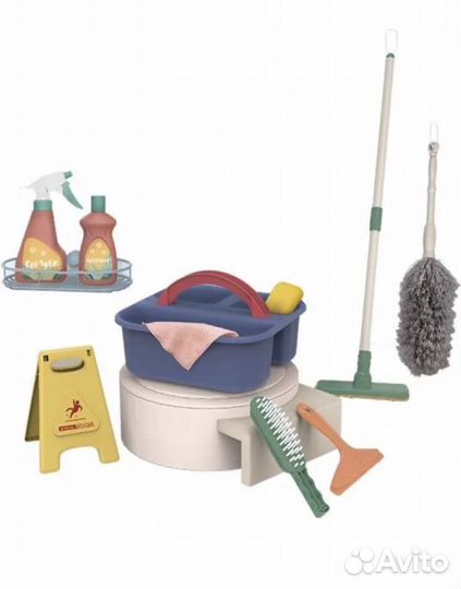 Игровой набор Мамина помощница, для уборки