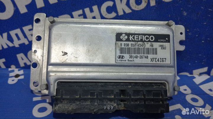 Блок управления двигателем Hyundai Elantra Xd