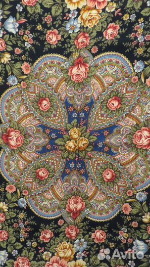 Платок павловопосадский новый