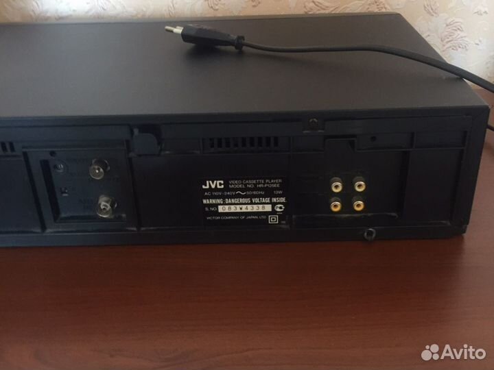 Видеомагнитофон JVC модель HR-P125EE Япония + к-ты