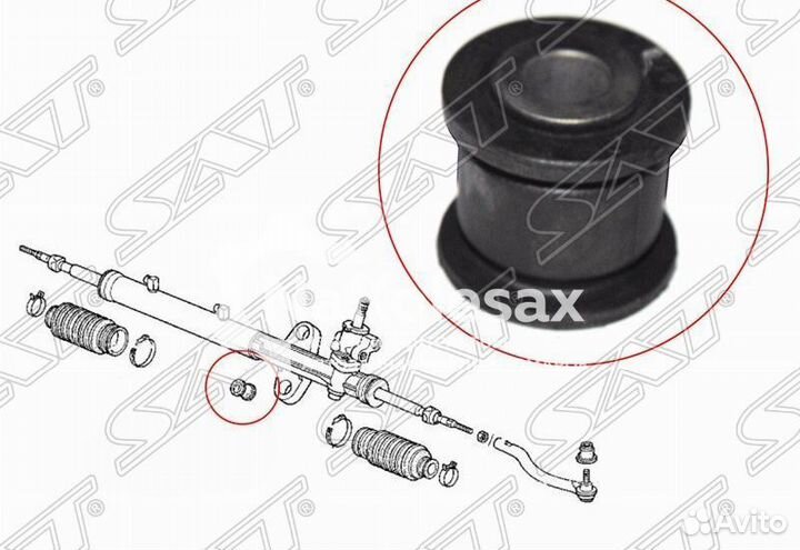 Сайлентблок рулевой рейки Honda Accord / Torneo CF