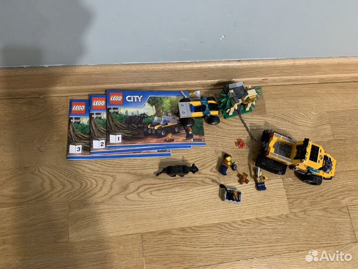 Lego 60159 Миссия «Исследование джунглей»