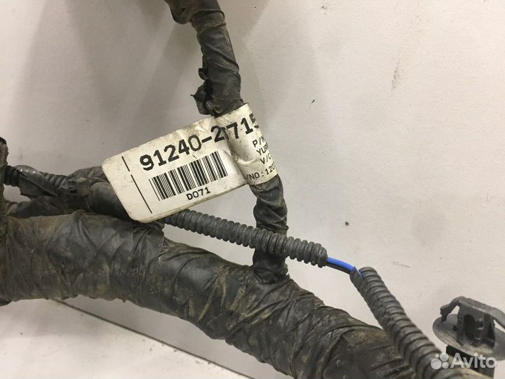 Электропроводка под капот (Kia Mohave)