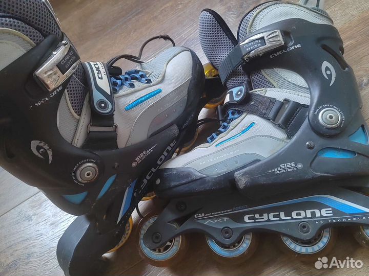 Ролики cyclone, размер 35-39