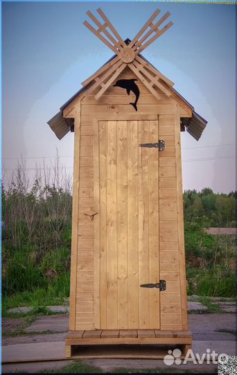 Уличный туалет с установкой WAT889