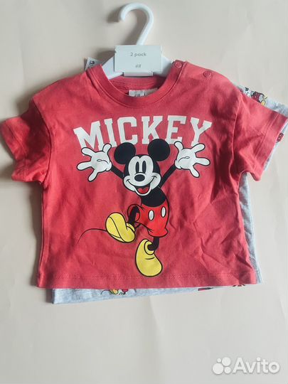 Футболки для мальчика H&M Disney 68-74