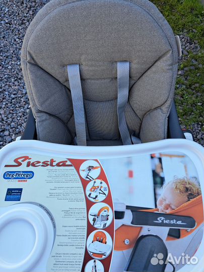 Стульчик для кормления peg perego siesta