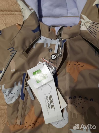 Комбинезон демисезонный Crockid 68 74