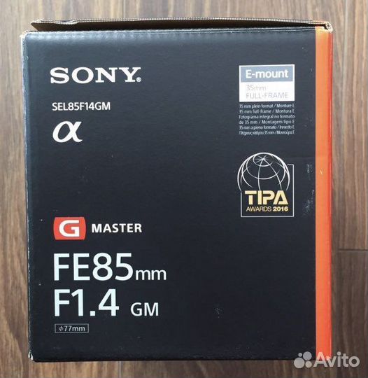 Sony FE 85 f1.4 GM (SEL-85F14GM), новый