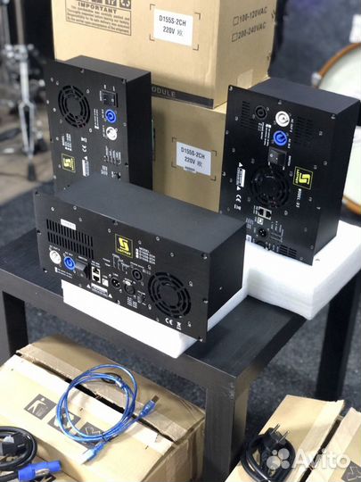 Модульные усилители с DSP для акустических систем