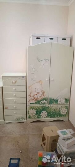 Мебель итальянская детская с кроваткой