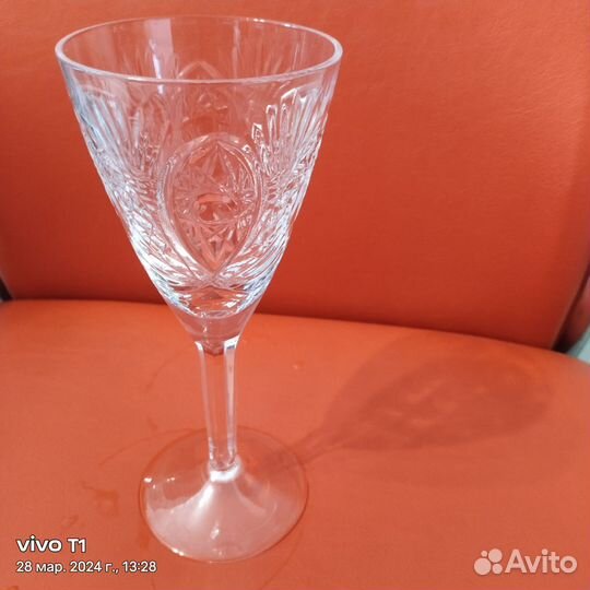 Фужеры хрустальные СССР