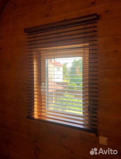 Жалюзи деревянные шторы