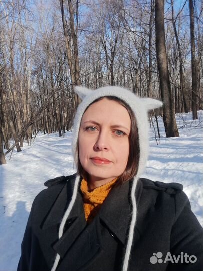 Шапка чепчик с ушками