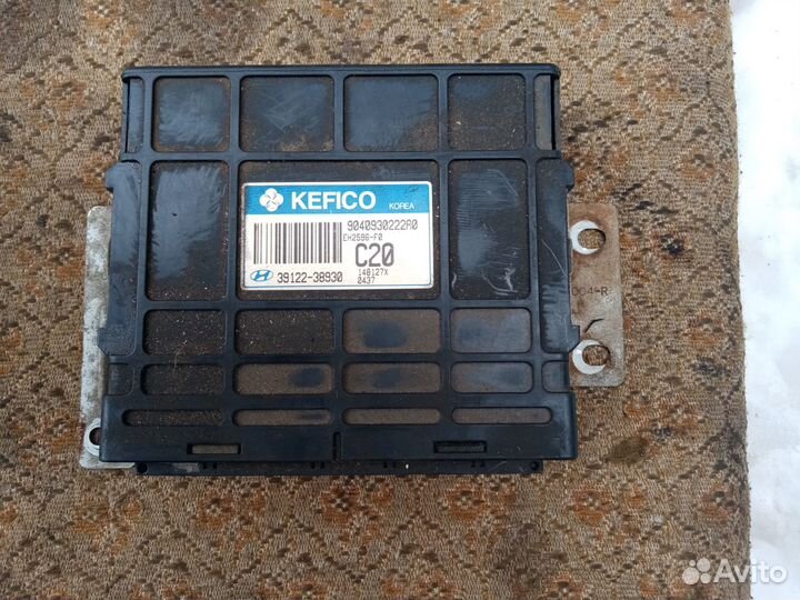Блок управления двигателем на Хендай Соната 05г