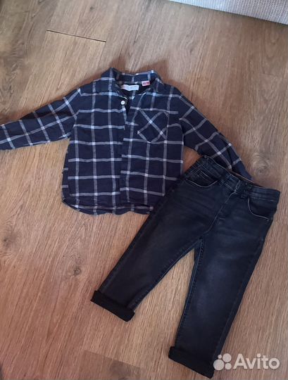 Вещи пакетом на мальчика 98 104 zara