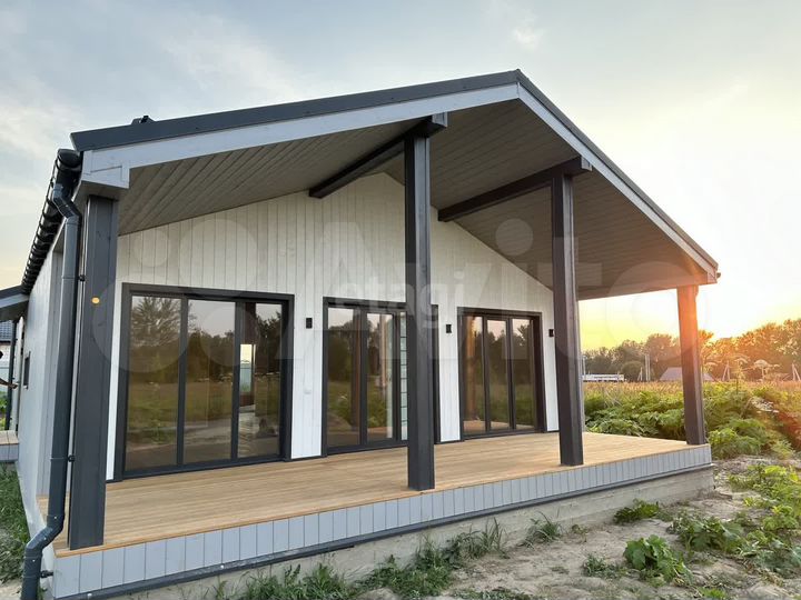 Дом 100 м² на участке 7 сот.