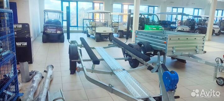 Прицеп мзса 1Е с допами. Для лодки до 4.7м