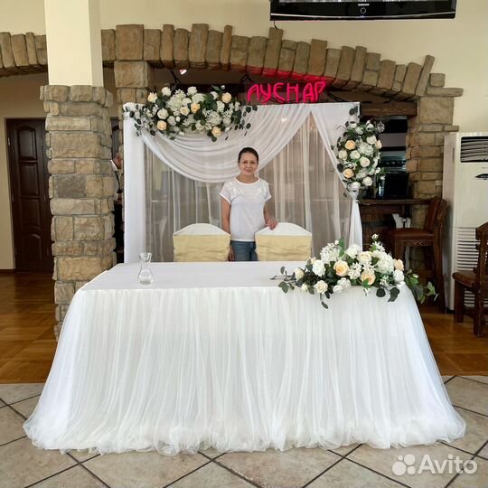 Оформление свадьбы, свадебный декор, декоратор