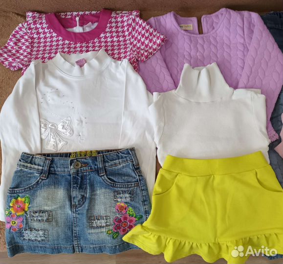 Вещи пакетом на девочку 4 года