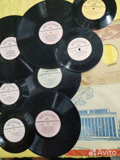 Старые пластинки -50-е,60, 70,80-е годы, СССР