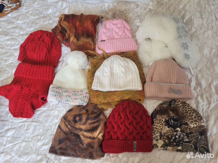 Шапки детские и взрослые