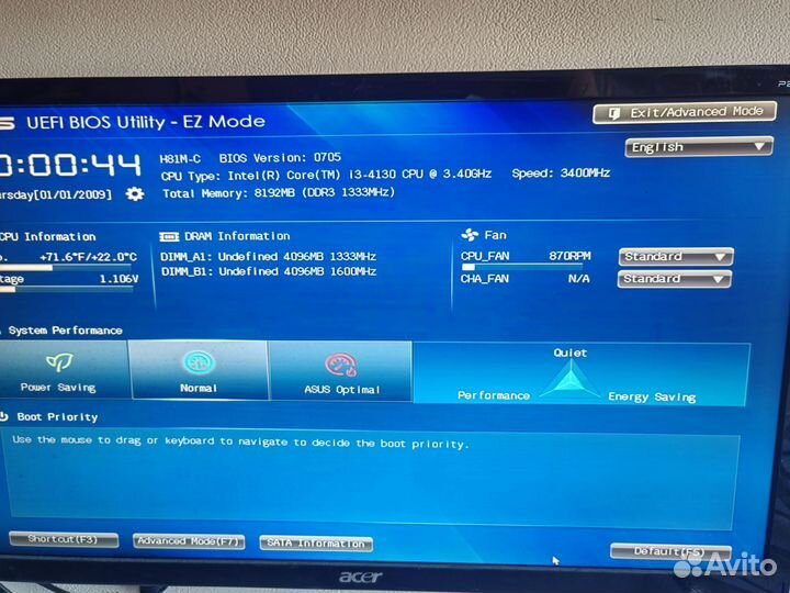 Материнская плата сокет 1150 с i3-4130